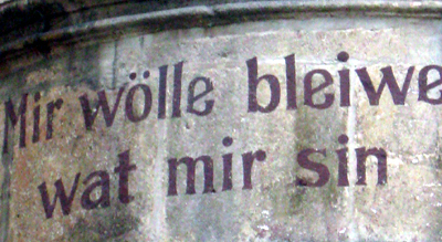 „Wat mir sin“