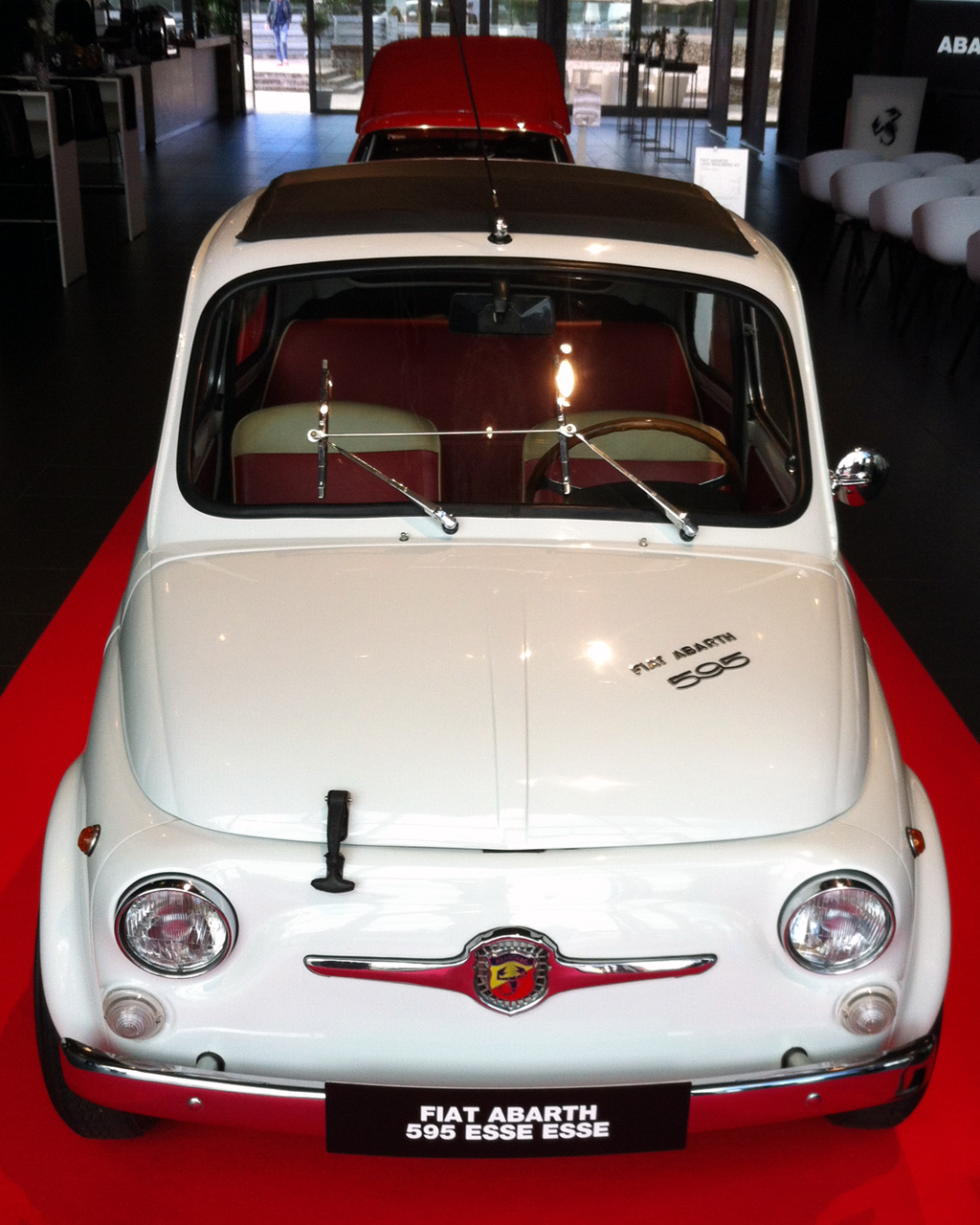 Längst Geschichte: Der kleine Fiat Abarth 595 Esse Esse mit 32 PS aus dem Jahr 1968.
