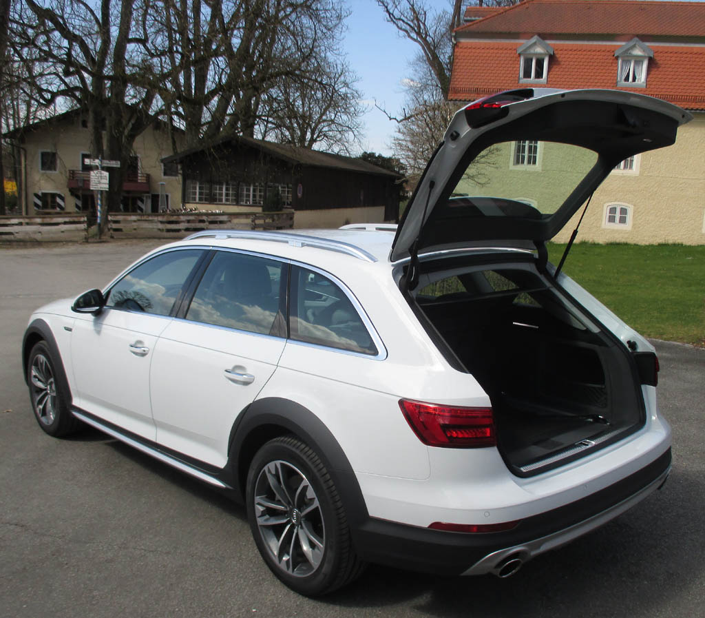 Audi A4 Allroad Quattro: Das Gepäckabteil fasst 505 bis 1510 Liter.