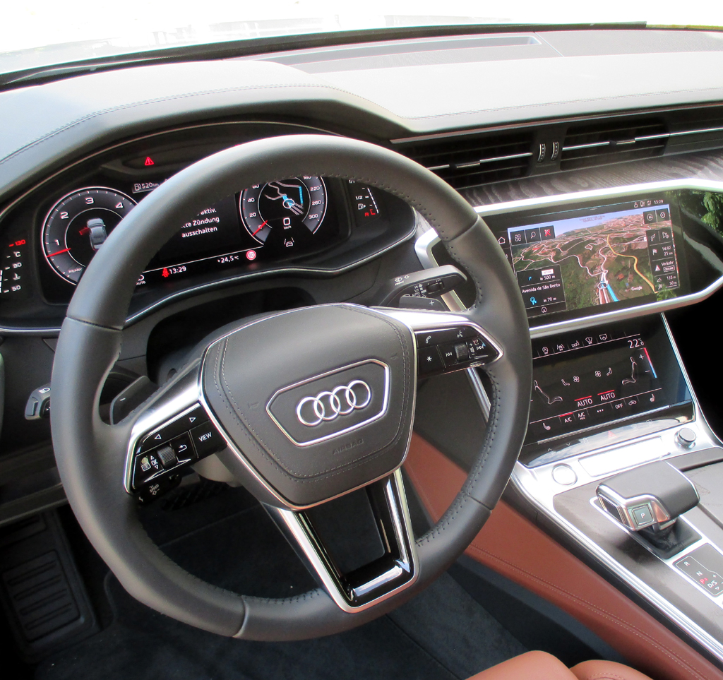Audi A6: Im Cockpit geht es immer digitaler und vernetzter zu.
