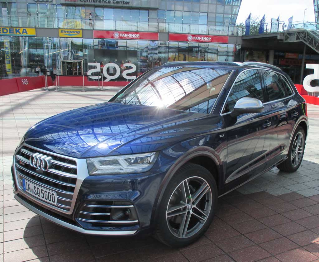 Audi SQ5: Er ist das Spitzenmodell der Q5-Baureihe. Fotos: Koch