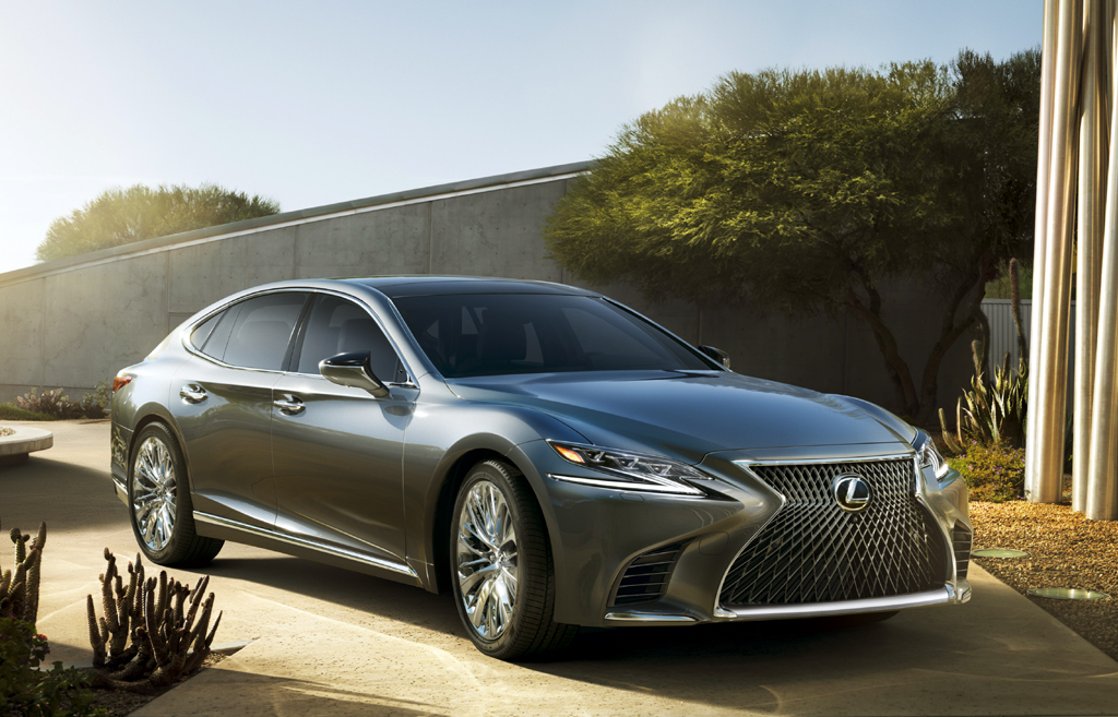 Produktneuheit 2018: Lexus LS500h. Foto: Lexus