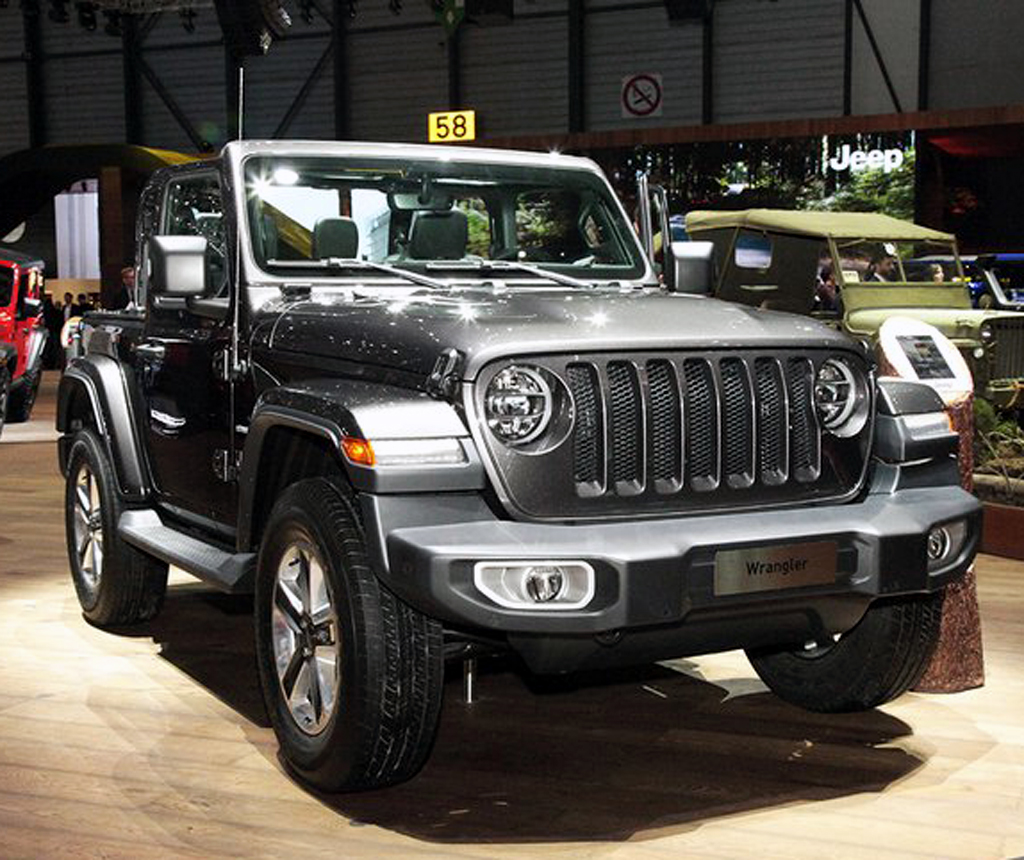 Premiere beim Autosalon in Genf: Jeep Wrangler.