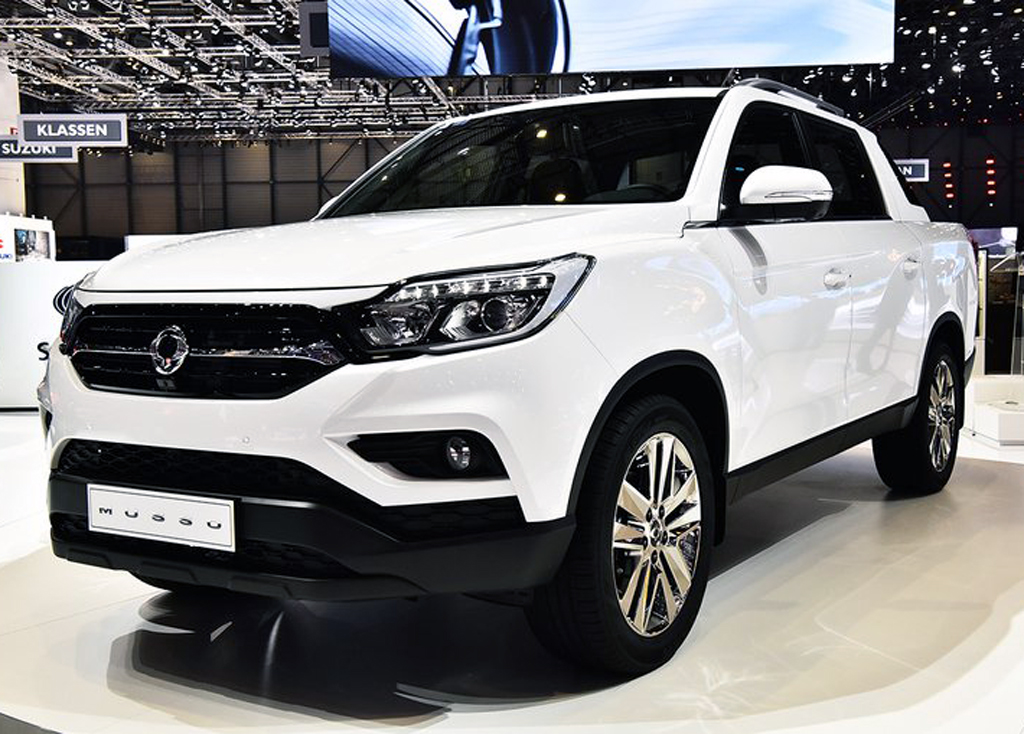 Premiere beim Autosalon in Genf: Ssangyong Musso