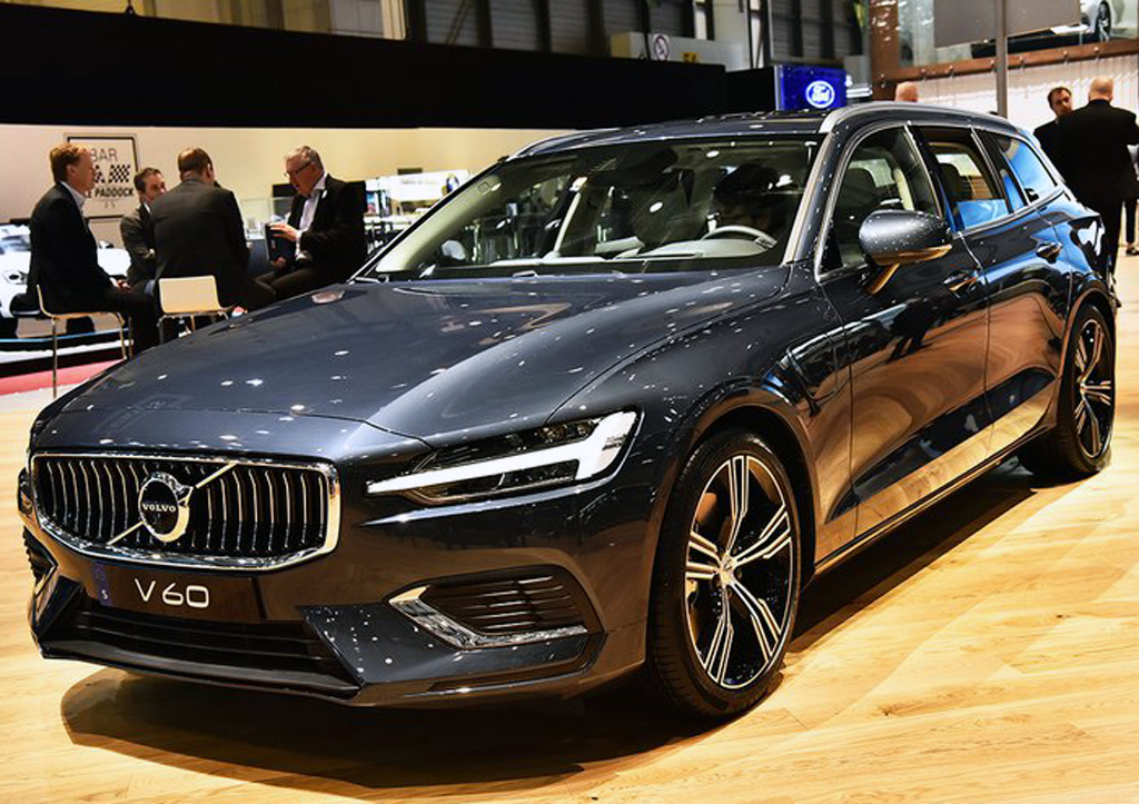 Premiere beim Autosalon in Genf: Volvo V60.