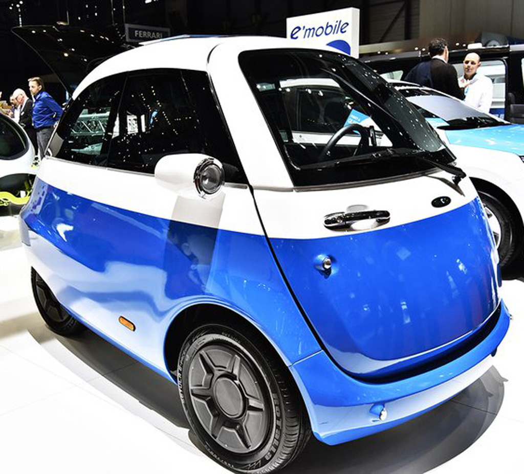 Premiere beim Autosalon in Genf: Micro Microlino.