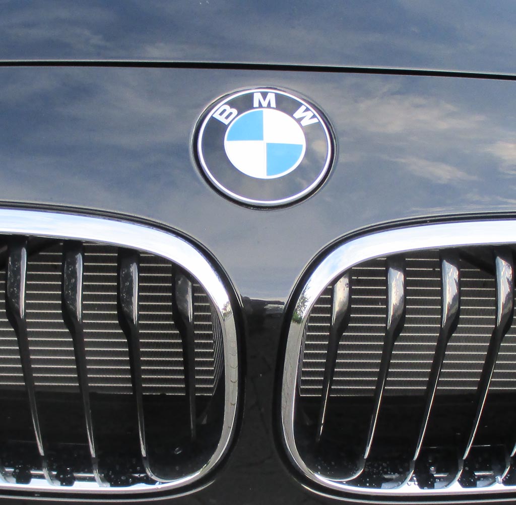BMW 120d: Das Markenlogo sitzt vorn über der Doppelniere.
