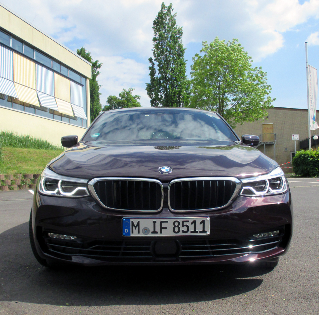 BMW 6er GT: Blick auf die Frontpartie. Fotos: Koch
