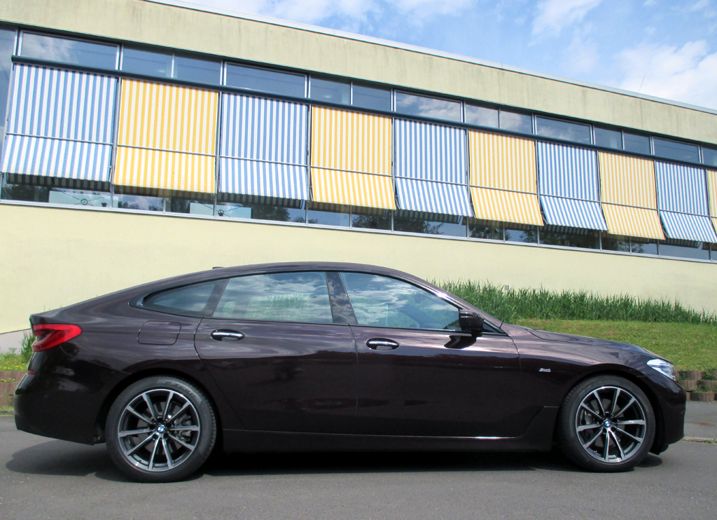 BMW 6er GT: Und so sieht die Gran-Turismo-Limousine von der Seite aus.  