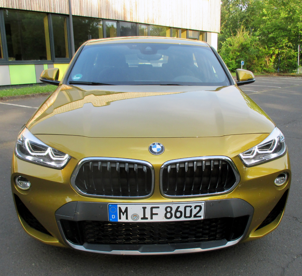 BMW X2: Blick auf die Frontpartie. Fotos: Koch