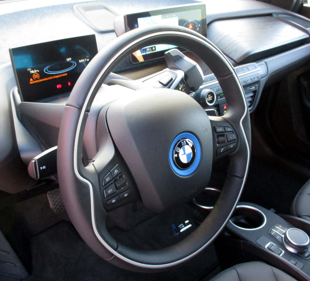 BMW i3s: Blick ins Cockpit.