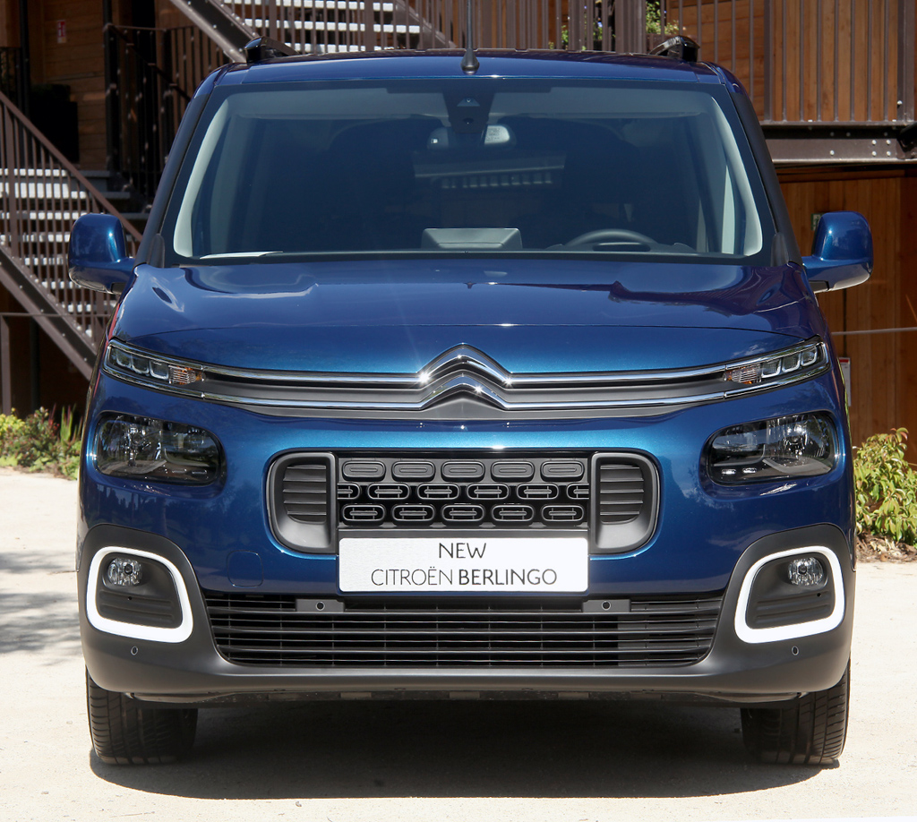 Citroën Berlingo: Blick auf die Frontpartie. Fotos: Waldinger