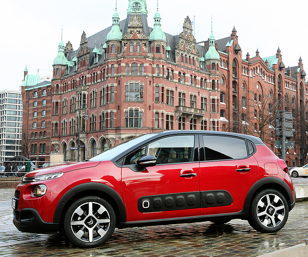 Citroën C3: Bei der Neuauflage handelt es sich um die dritte Generation. Fotos: Waldinger