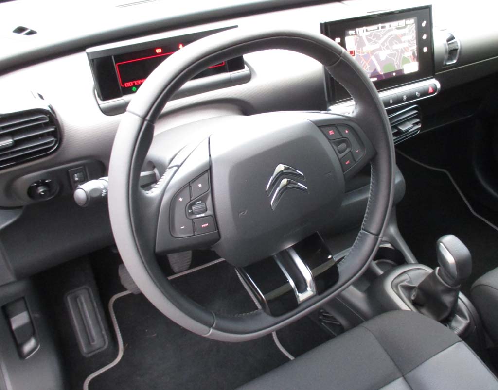 Citroën C4 Cactus: Blick ins Cockpit.