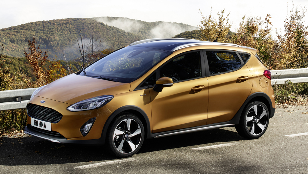 Ford Fiesta: Auffällig beim Active sind SUV-Elemente.