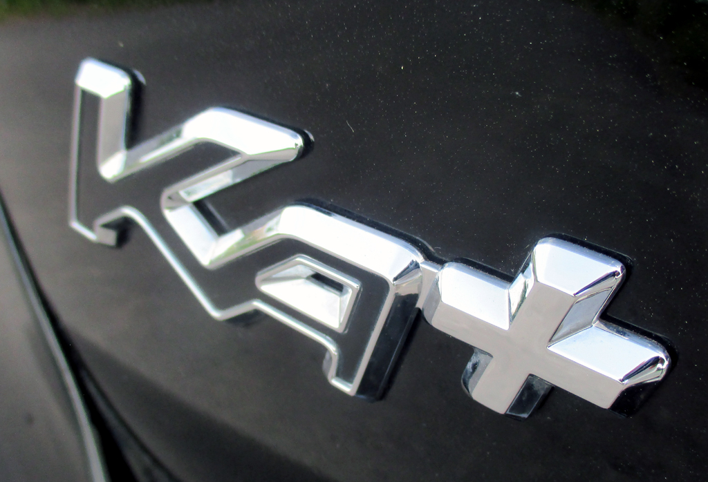 Ford Ka+: Modellkennung am Heck.