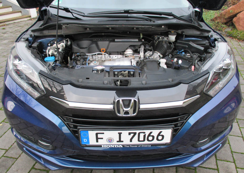 Honda HR-V: Blick auf den 1,6-Liter-Selbstzünder.