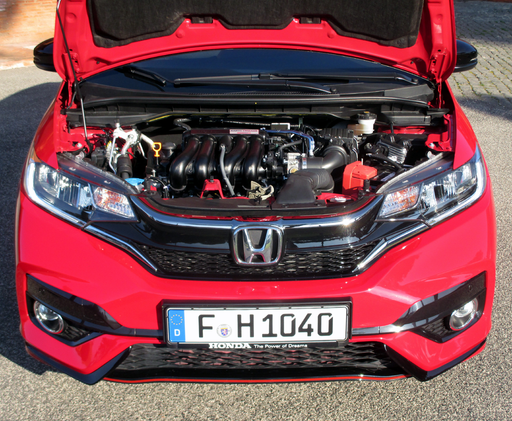 Honda Jazz: Neu ist der 1,5-Liter-Benzindirekteinspritzer.