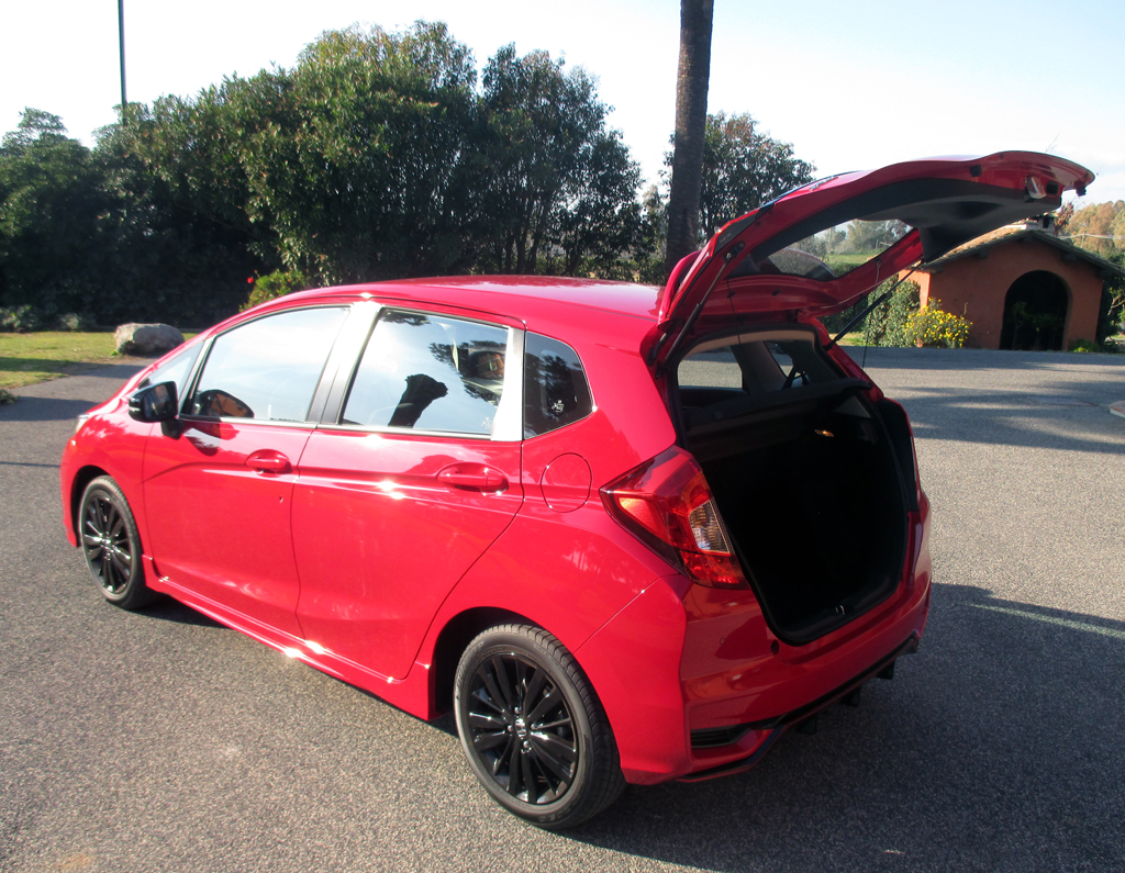 Honda Jazz: Das Gepäckabteil fasst 354 bis 1314 Liter.