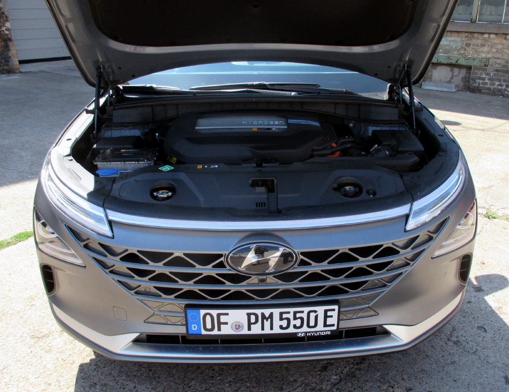 Hyundai Nexo: Blick unter die Haube.