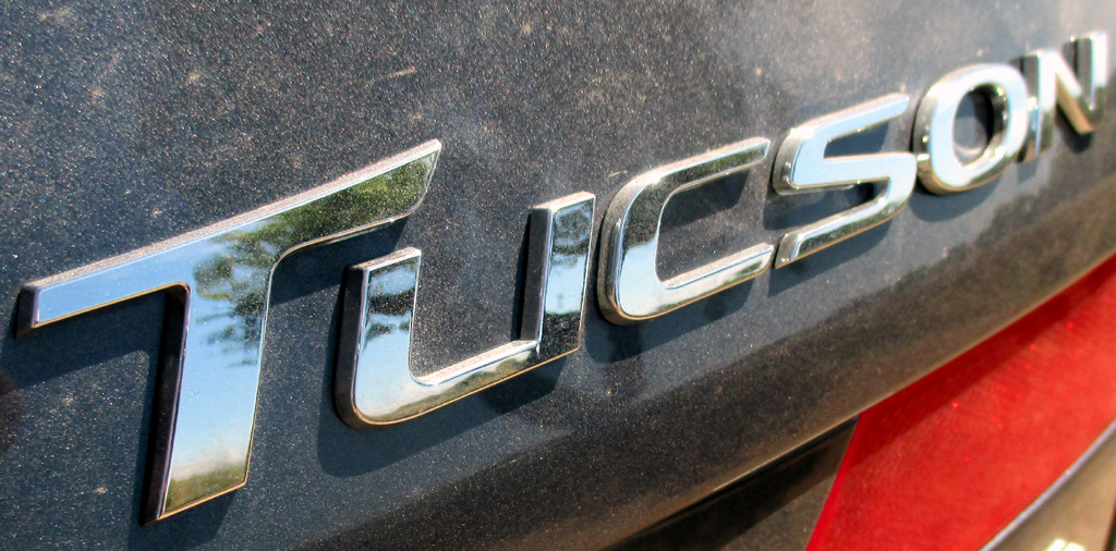 Hyundai Tucson: Modellschriftzug am Heck.