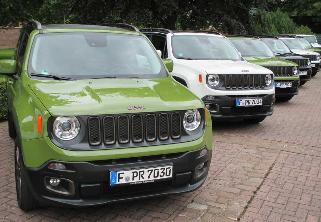 75 Jahre Jeep: Aktuell ist der Renegade das jüngste Markenmodell.