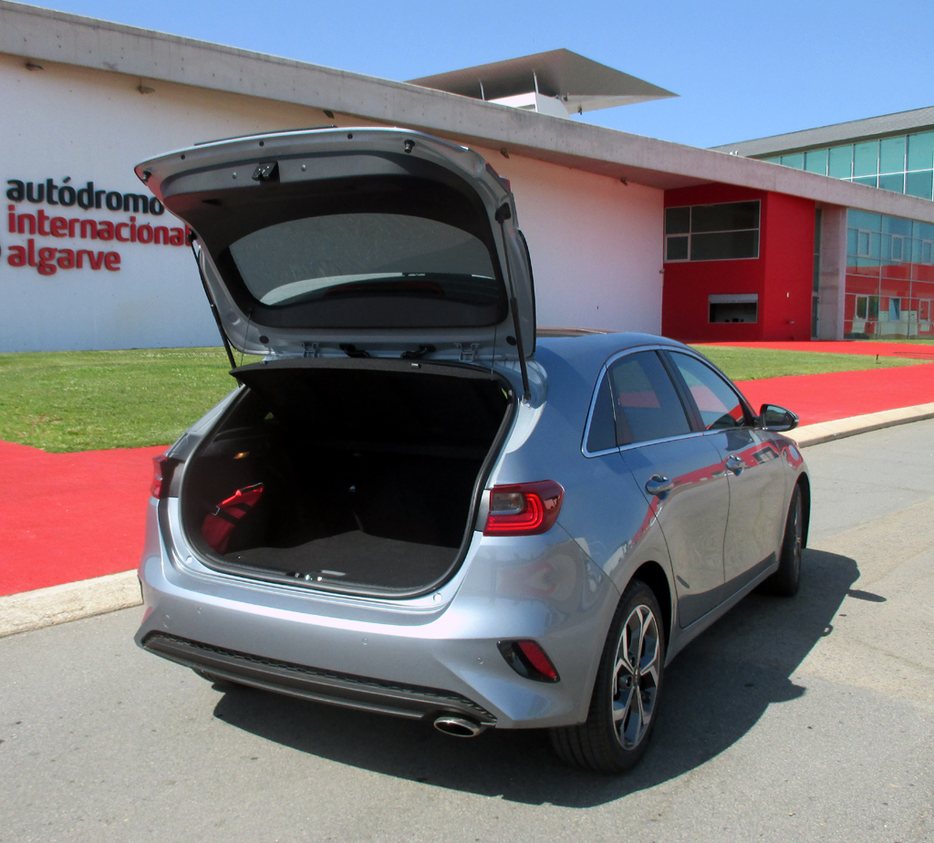 Kia Ceed: Das Gepäckabteil fasst jetzt 395 bis 1291 Liter.