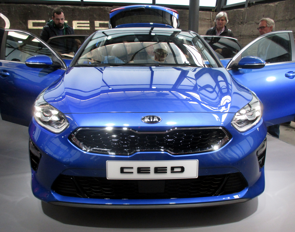 Kia Ceed: Blick auf die „Tigernasen“-Frontpartie. Fotos: Koch