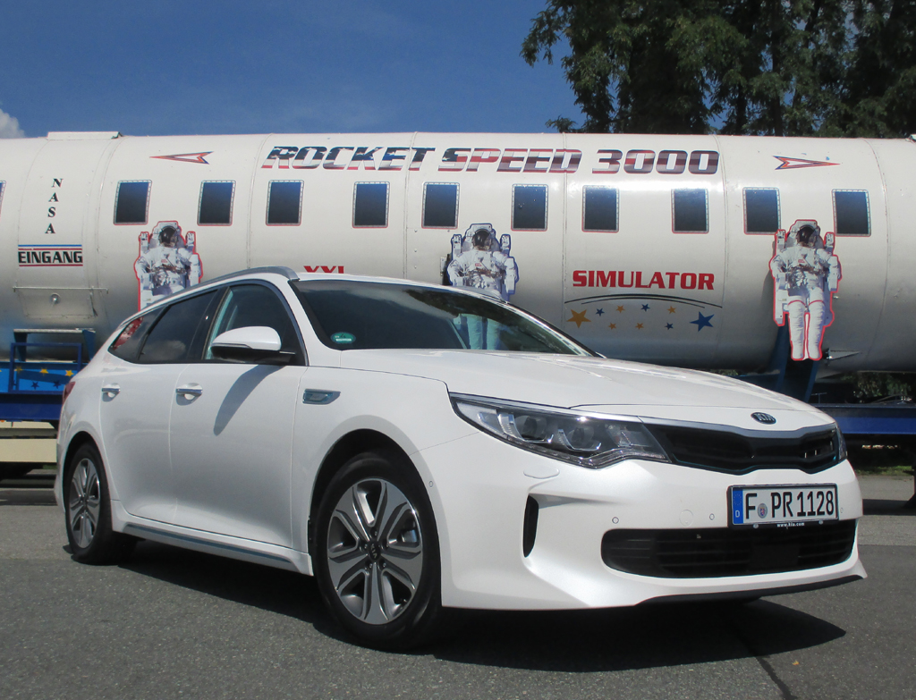 Kia Optima Sportswagon: Der Kombi ist der nächste Plug-in-Hybrid. Fotos: Koch