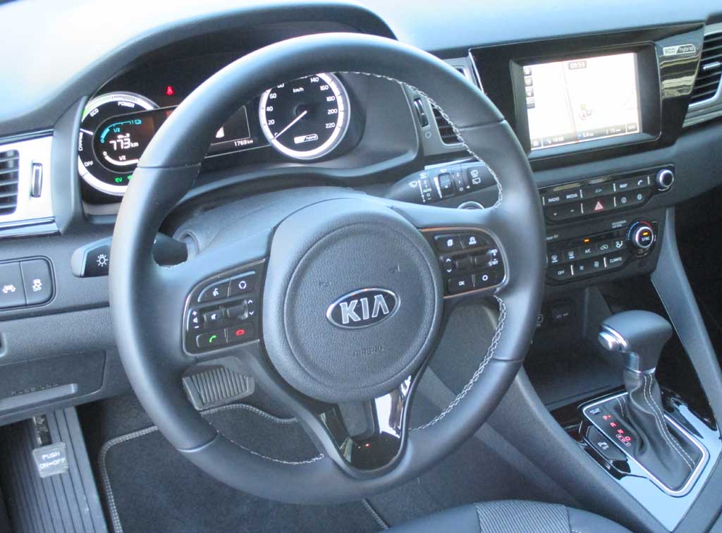 Kia Niro: Blick ins Cockpit.