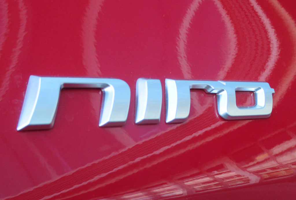 Kia Niro: Modellschriftzug am Heck.