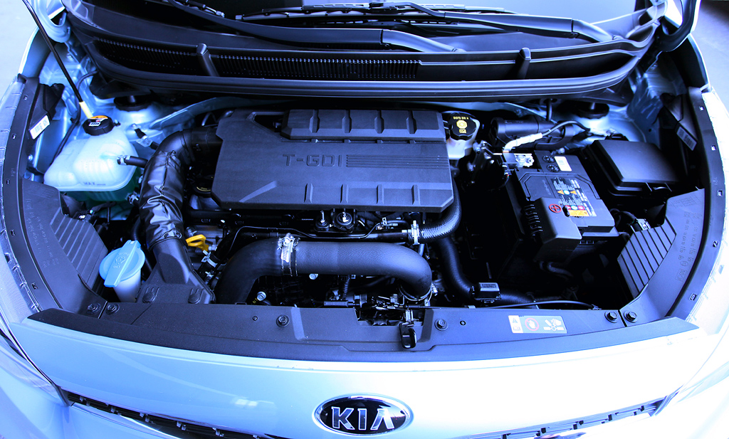 Kia Picanto X-Line: Der 100-PS-Turbobenziner ist der bisher stärkste Motor in der Baureihe.