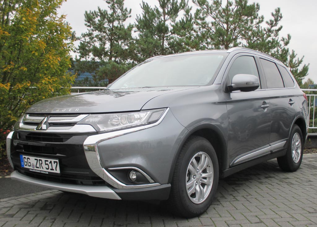 Mitsubishi Outlander: Das SUV-Modell ist optisch und technisch verfeinert.