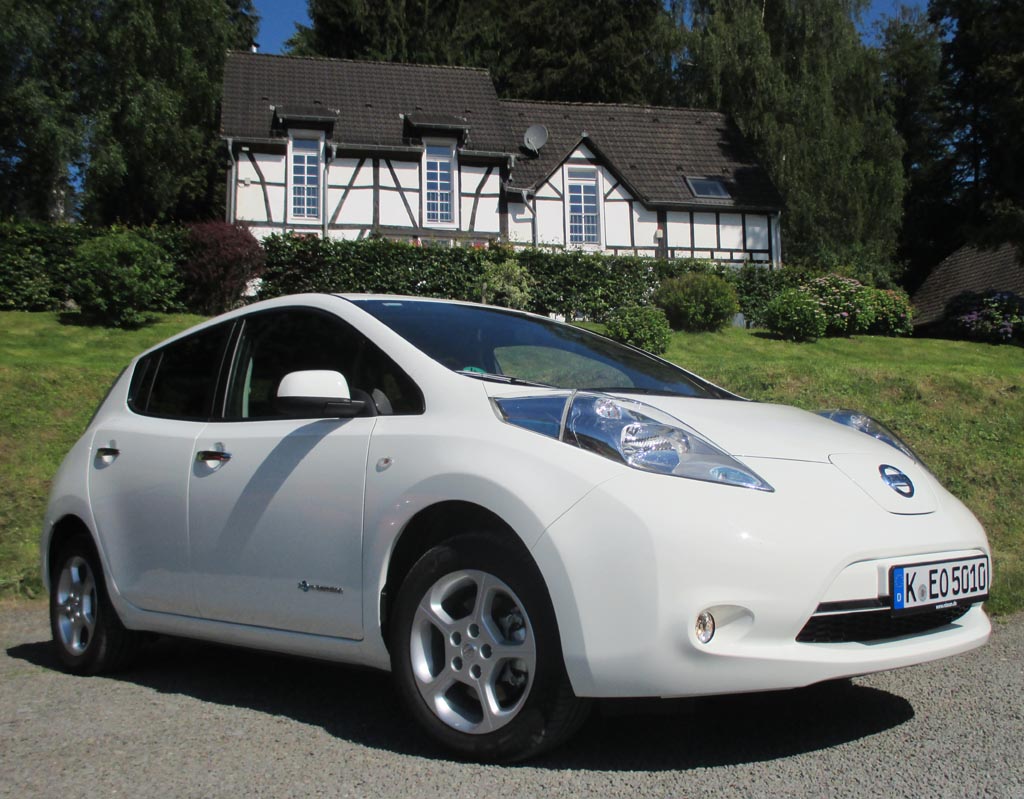 Nissan Leaf: Den Stromer gibt es jetzt auch mit stärkerer Batterie. Fotos: Koch
