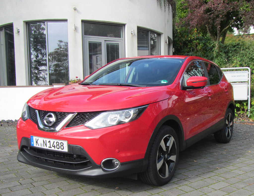 Nissan Qasqhai, hier als Diesel N-Connecta mit 110 PS. Fotos: Grebe