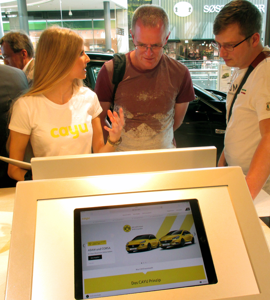 Hinter Cayu verbirgt sich eine neue Plattform für den elektronischen Opel-Handel.