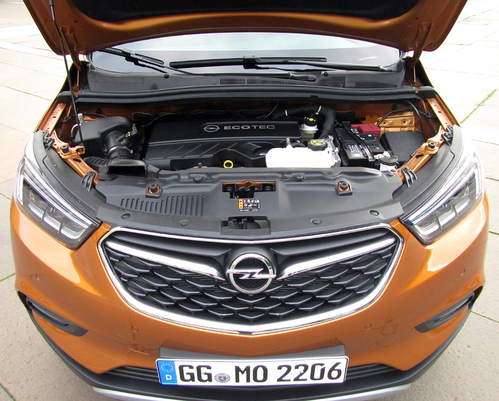 Opel Mokka X: Blick unter die Haube. Sechs Motorisierungen stehen zur Wahl.