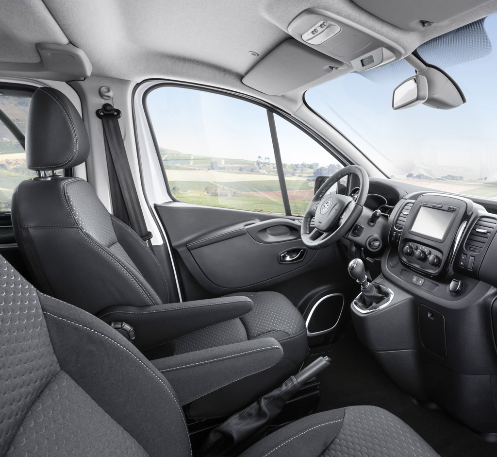 Opel Vivaro: Blick ins Cockpit.