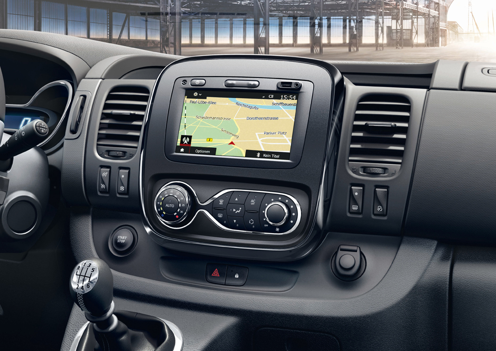Opel Vivaro: Modernes Infotainment gehört zum Lieferprogramm.