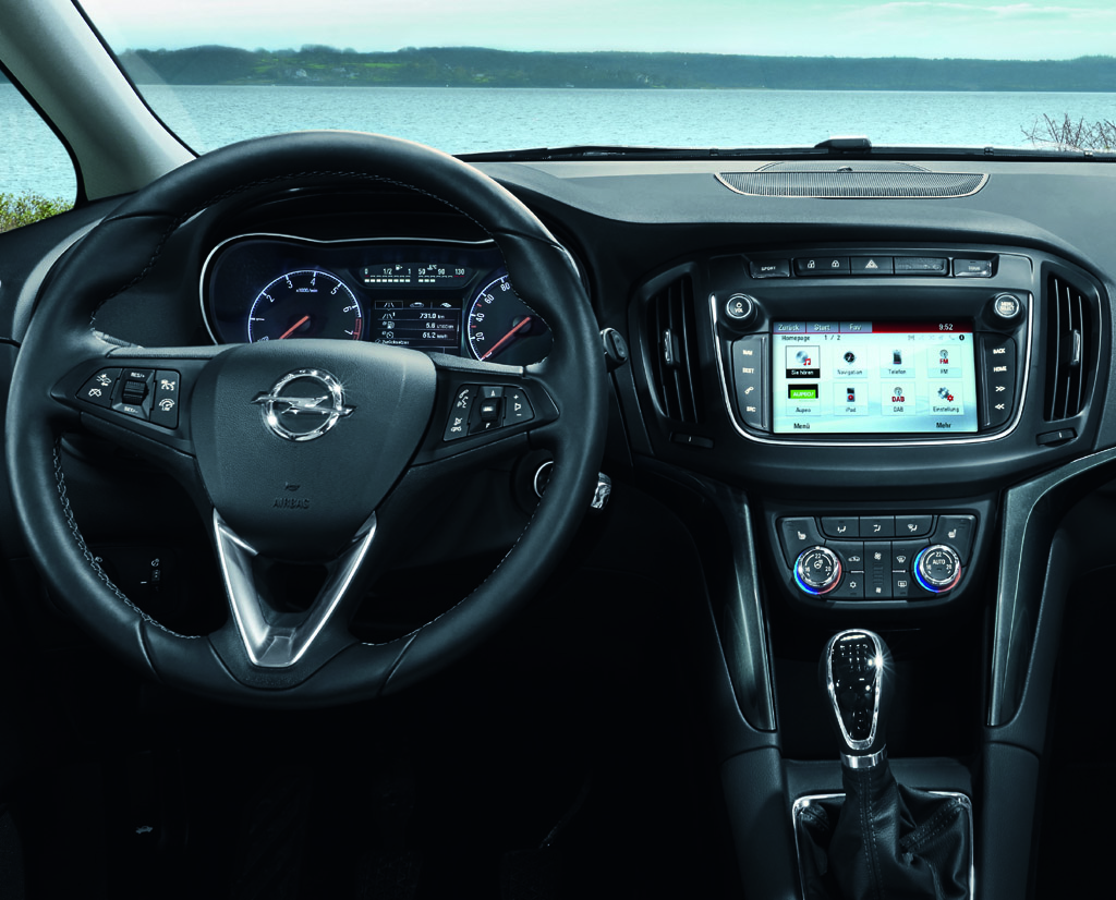 Opel Zafira: Blick ins Cockpit.