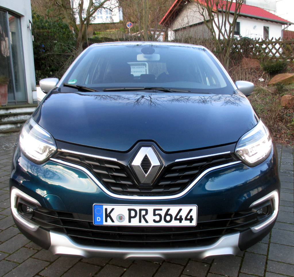Renault Captur: Auffällig vorn ist beim Intens die Frontschürze im SUV-Look. Fotos: Koch