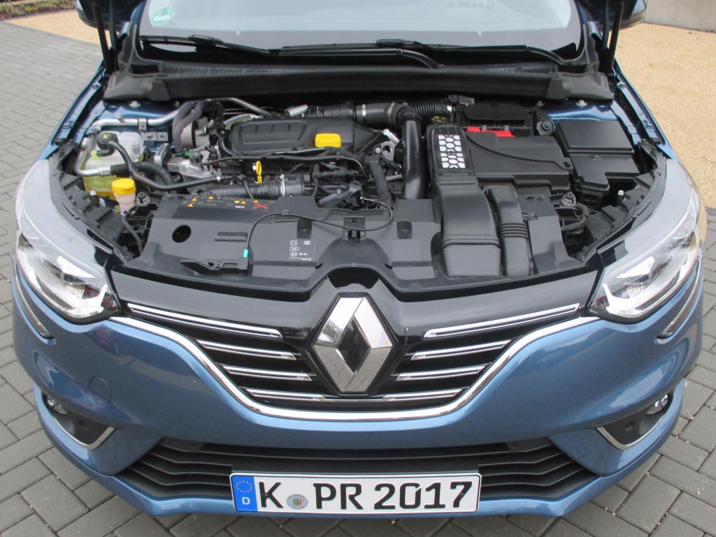 Renault Mégane Grandtour: Blick unter die Haube. Vier Benziner und fünf Diesel stehen zur Wahl.