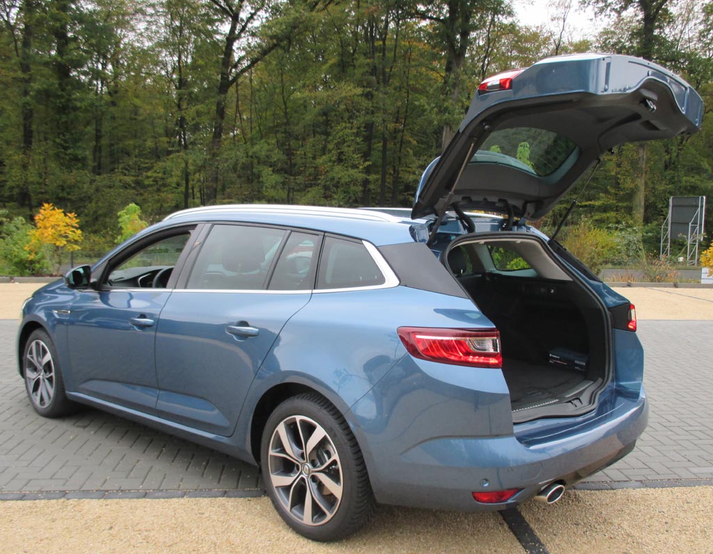 Renault Mégane Grandtour: Das Gepäckabteil fasst bis zu 1504 Liter.