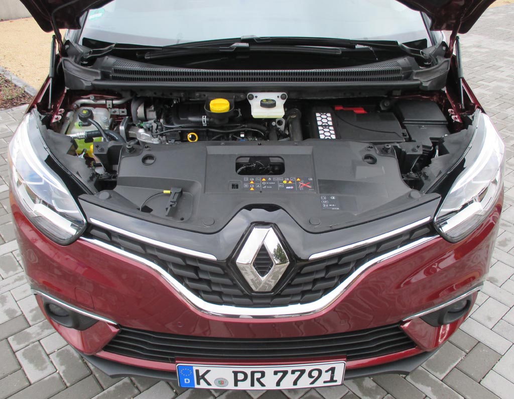 Renault Grand Scénic: Blick unter die Haube. Zwei Benziner und vier Diesel stehen hier zur Wahl.