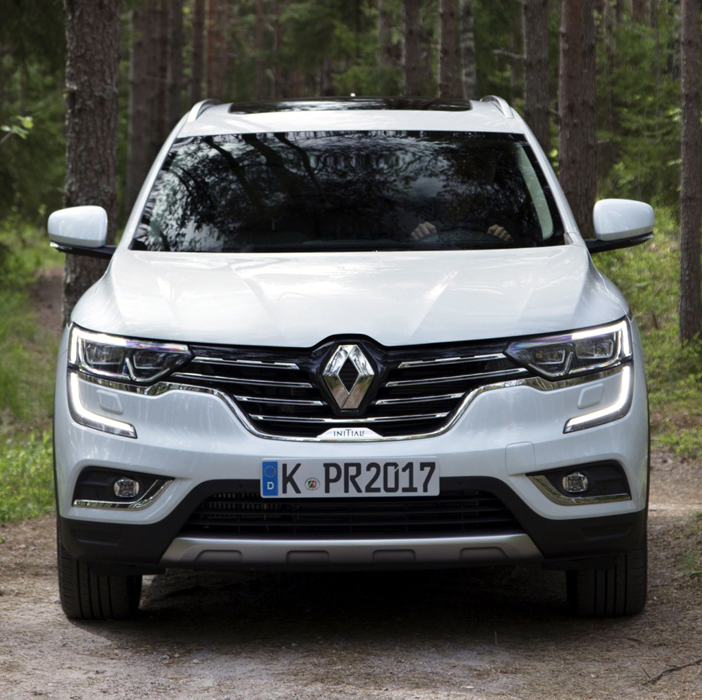 Renault Koleos: Blick auf die Frontpartie. Fotos: Renault