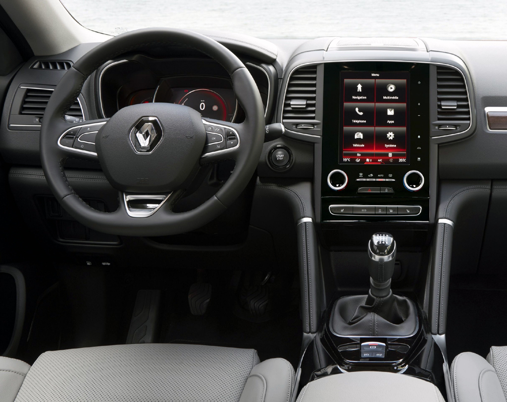 Renault Koleos: Im Cockpit geht es nobel und übersichtlich zu.