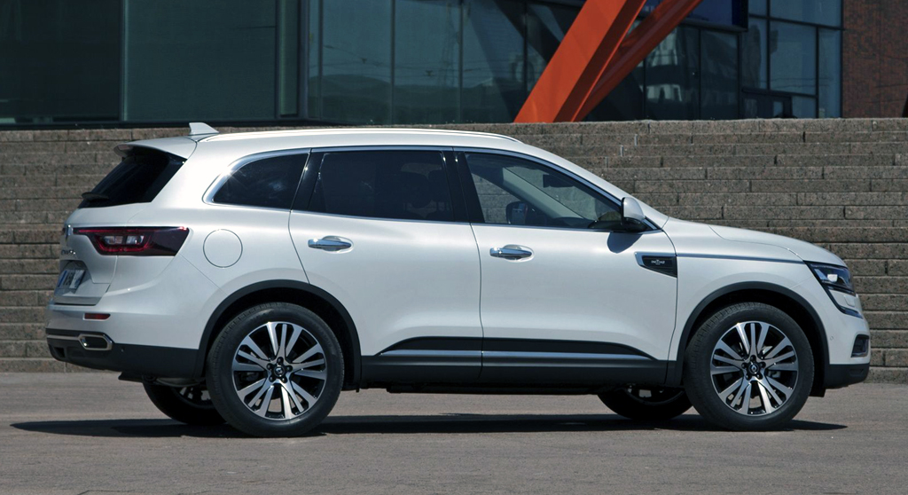 Renault Koleos: Und so sieht der fünftürige Fünfsitzer von der Seite aus.