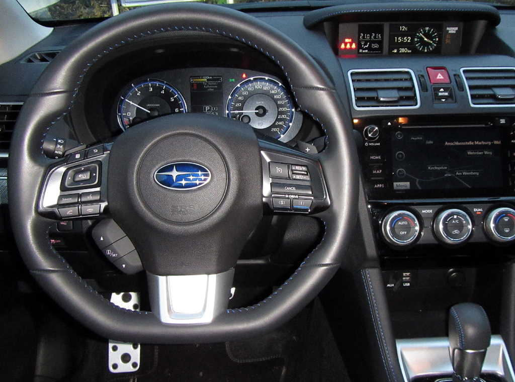 Subaru Levorg: Blick ins Cockpit.