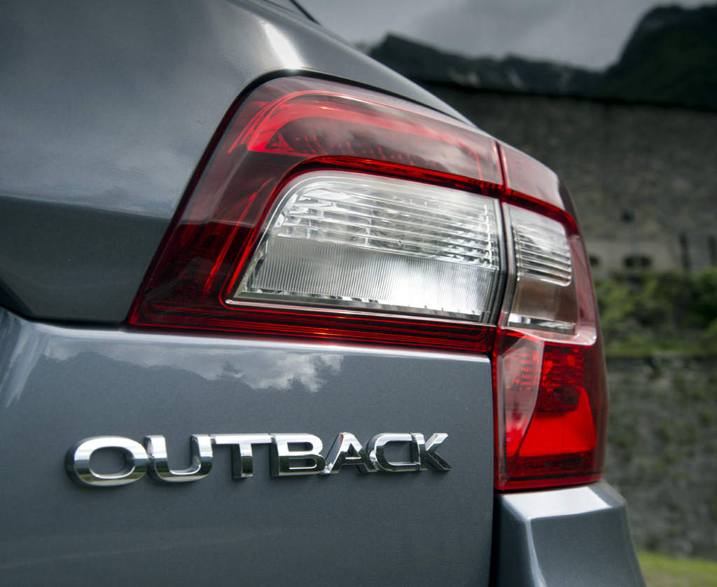 Subaru Outback: Modellschriftzug am Heck.