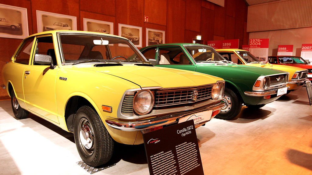 Der Corolla, hier ein Modell aus 1972, steht für den Aufstieg der Marke Toyota.